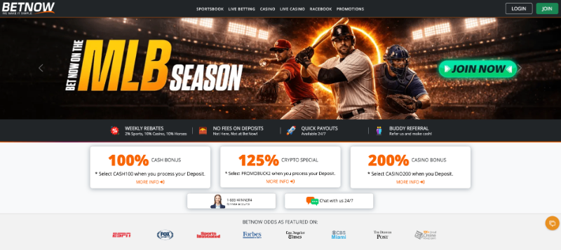 BetNow offshore sportsbook